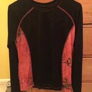 Long sleeve camo shirt